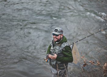 Great Lakes Steelhead On Dry Flies
