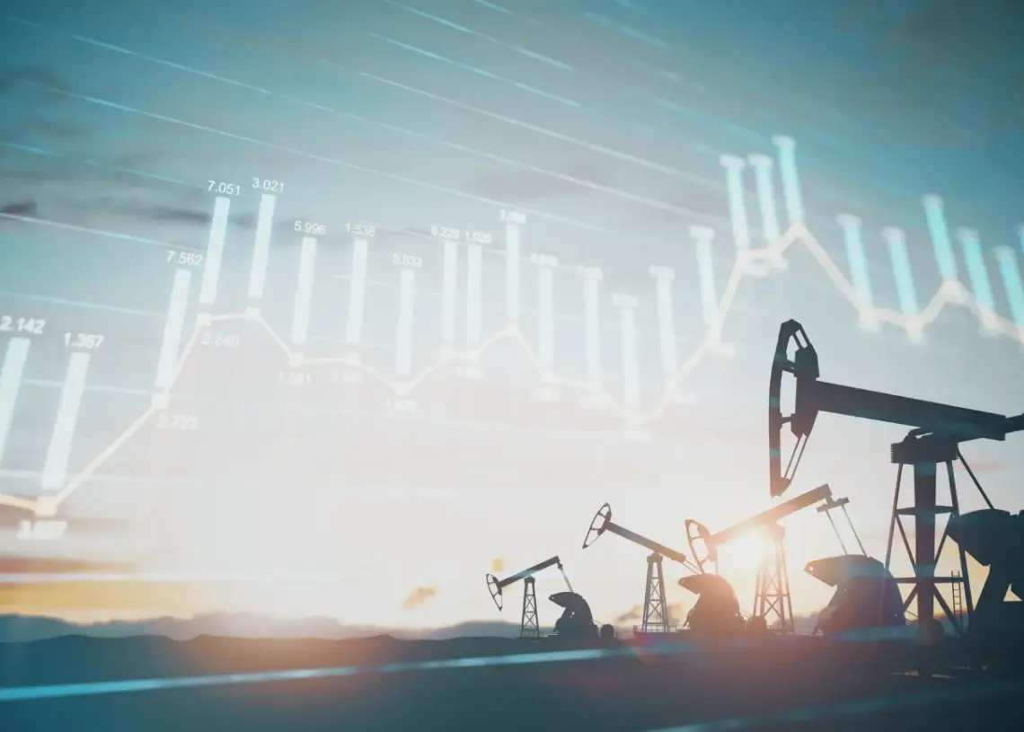 creative oil mining and growing forex chart bg