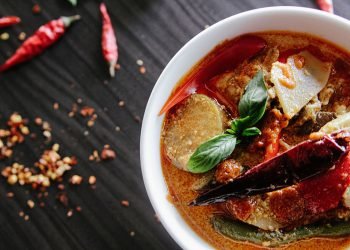 Mediterranean Rice Bowls with Red Pepper Sauce