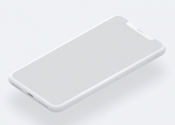 Clay iPhone Mockup