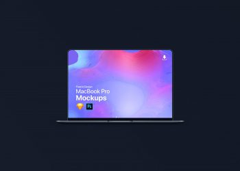 Macbook Pro 2018 Mockup