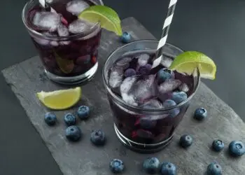 bluberry squash drink