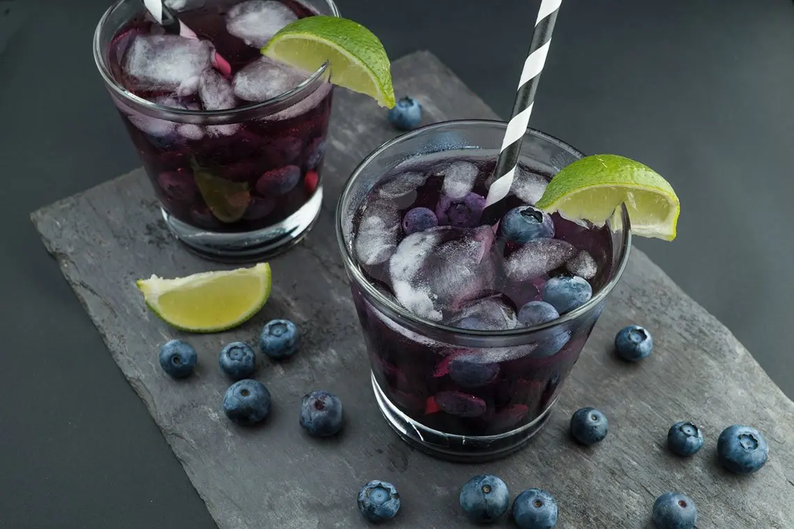 bluberry squash drink
