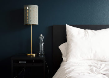 Daily Ideas: A Country Bedroom Plays With Gothic Decor