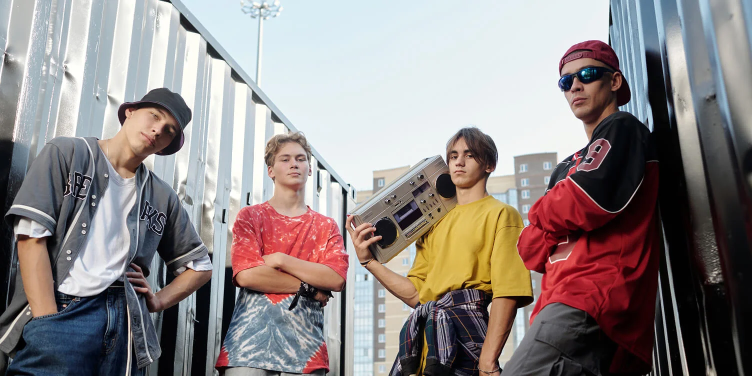 bunch of teen gang
