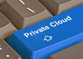 keyboard with key for private cloud