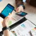 making online transaction via bank mobile app