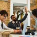 teamwork and collaboration during a productive