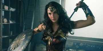 Here’s Wonder Woman just hanging with her Justice League boys